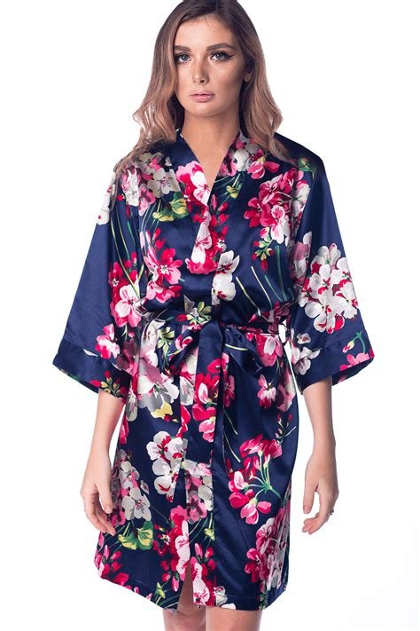 floral kimono bathrobe